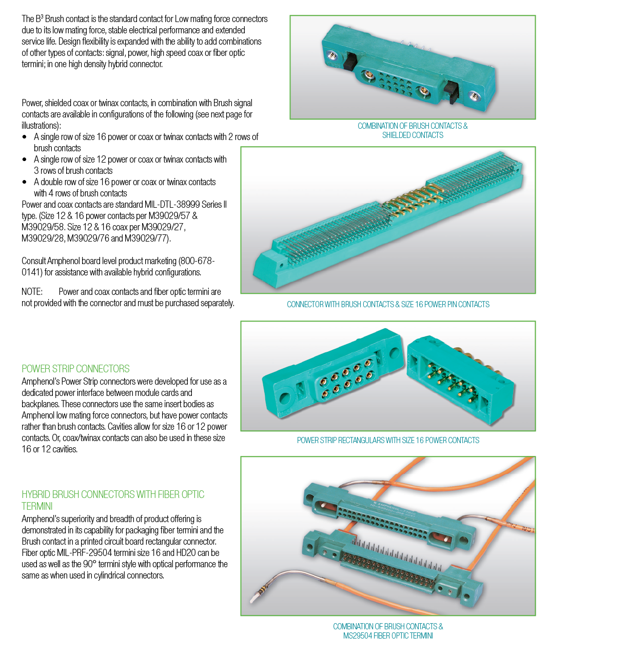 MIL-DTL-55302 Low Mating Force Connectors | Products | Amphenol 